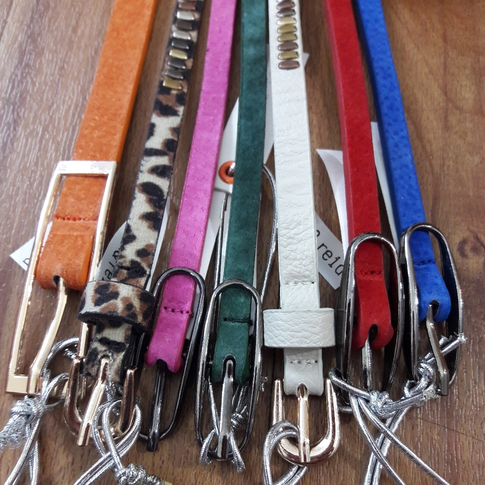 🦋 Remi & Ried Womens Slim Skinny Belts Your Choice - Picture 2 of 7